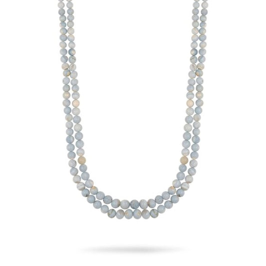 Elisha- Natural Opal Necklace in 2 layers