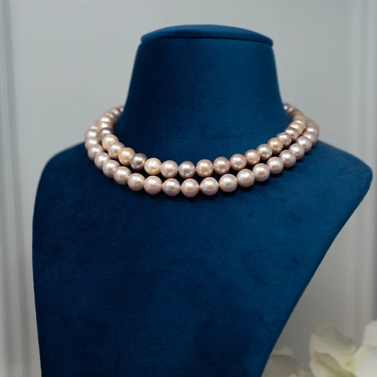 Margot- Layers of pink pearls, crafted by nature, refined for you.