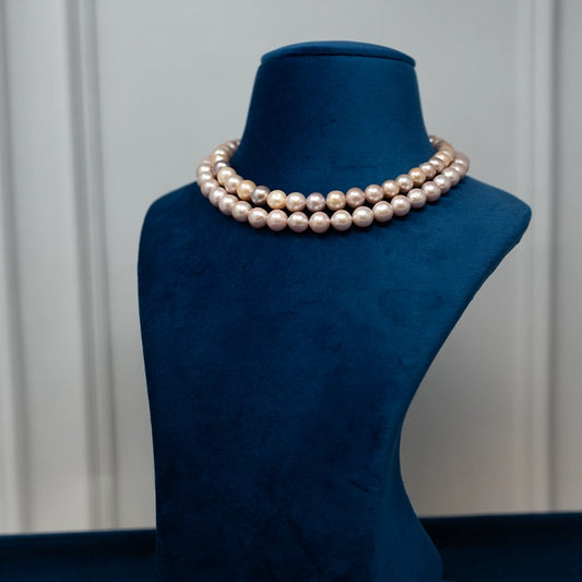 Margot- Layers of pink pearls, crafted by nature, refined for you.