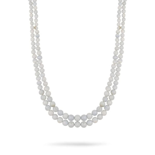 Mridul- Natural Opal Necklace in 2 layers