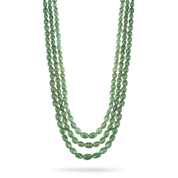 Rihaya- Natural Green starwberry Quartz necklace