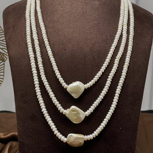 Mirasa- Elegance meets nature with the Mirasa Freshwater Pearl Necklace