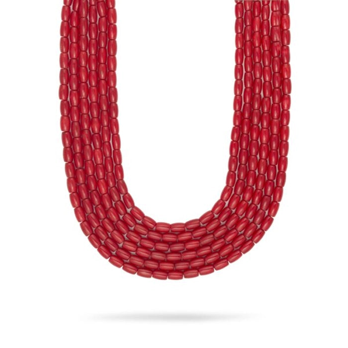Natural Coral String - Cylindrical shape