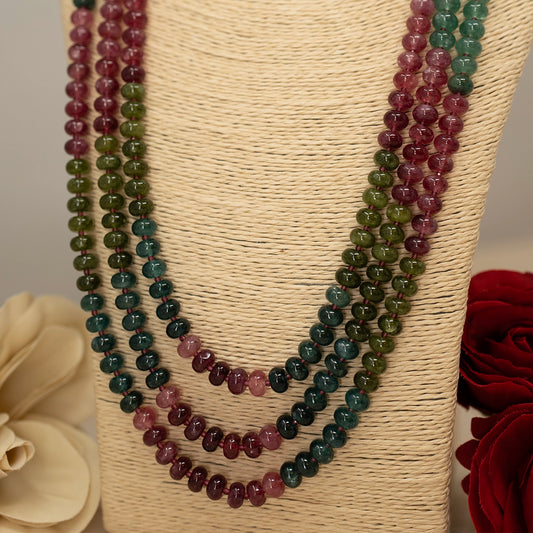 Varna- Multicolour Natural Sapphires necklace