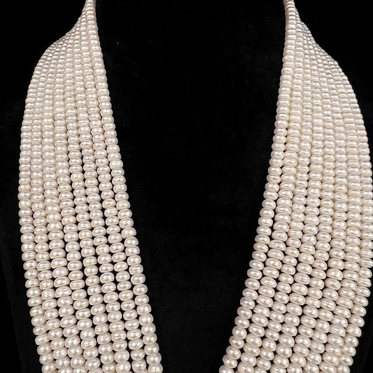 White Freshwater Pearls-5.5mm