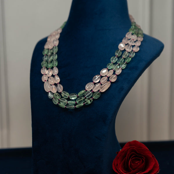 Aapti- Natural Morganites in dual colour