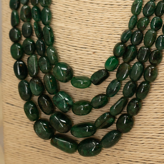 Prakriti- Natural Emerald Necklace