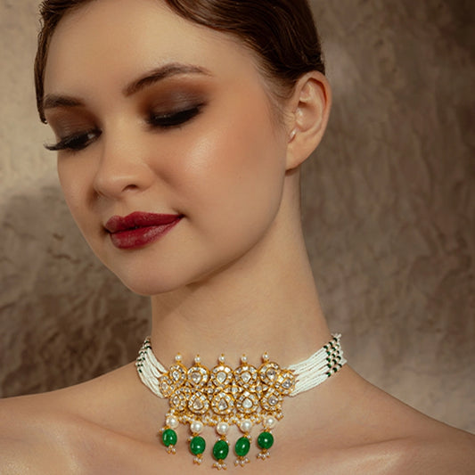 Buy Polki Jewellery Online In India
