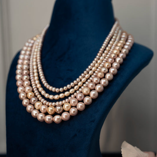 Pearlene- A Symphony of Pink Pearls