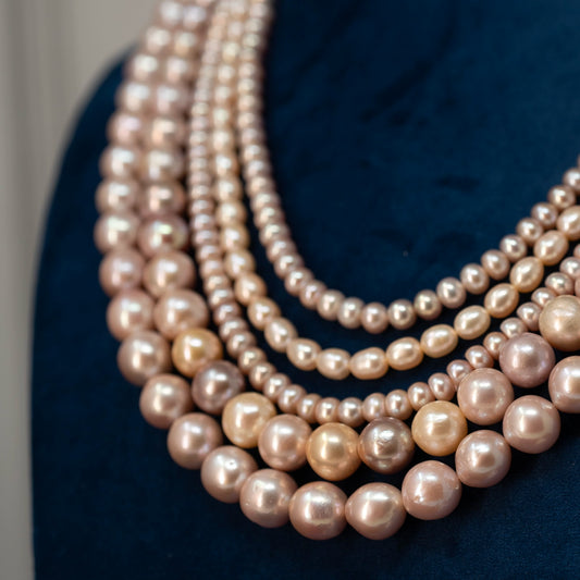 Pearlene- A Symphony of Pink Pearls