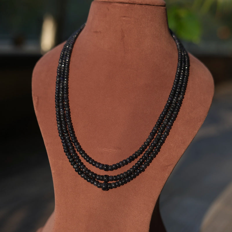 Natural Blue Sapphire Necklace